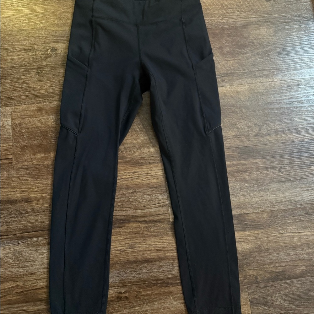 Lululemon Athletica Black Wunder Under Leggings
